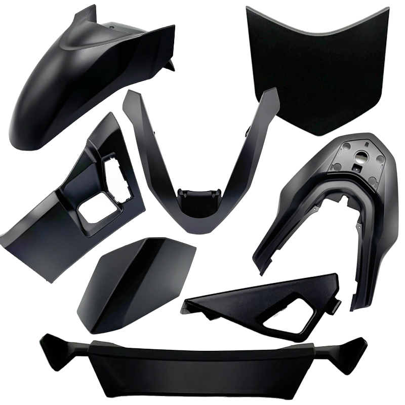 KIT PLASTICOS HERT HONDA PCX 125 NEGRO MATE - Imagen 2