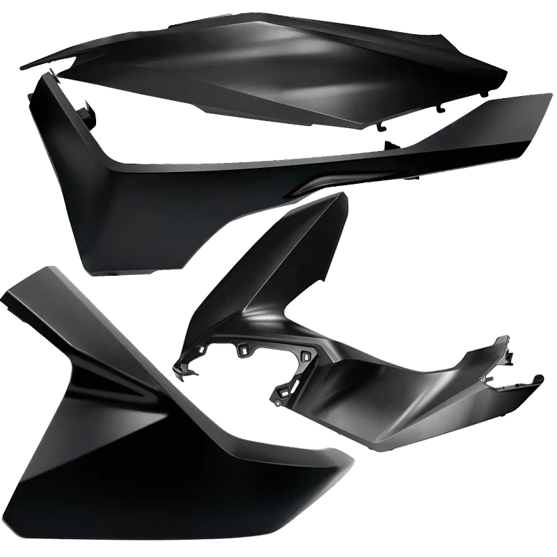 KIT PLASTICOS HERT HONDA PCX 125 NEGRO MATE - Imagen 3