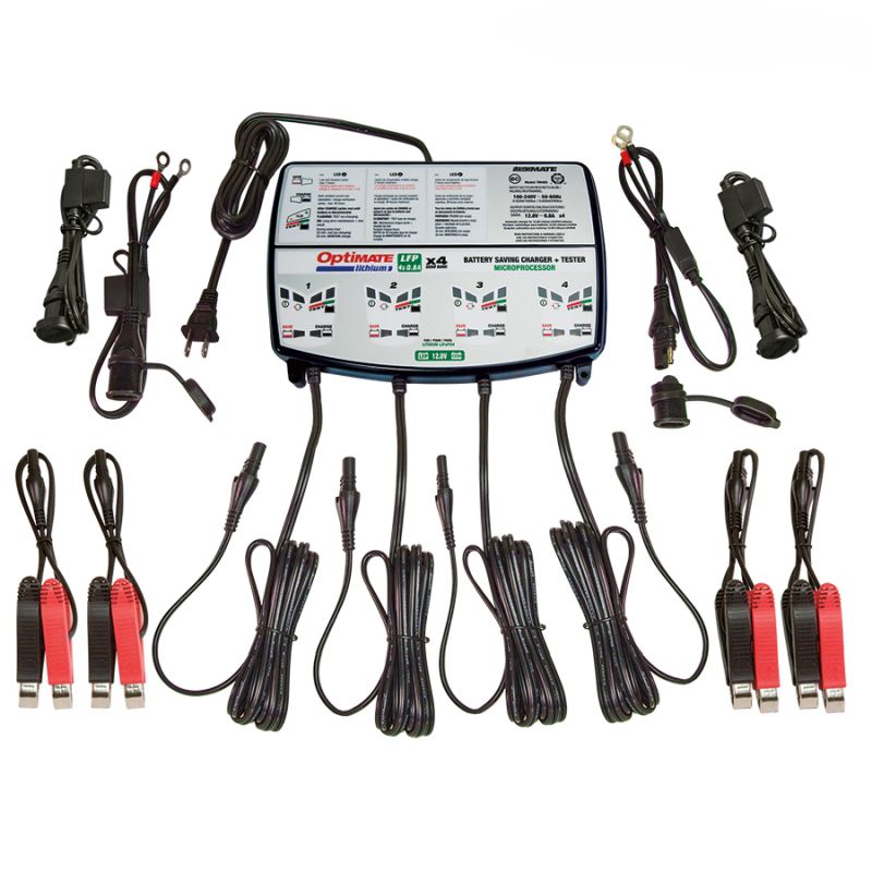 Cargador/Mantenedor de baterías Optimate Lithium 4S 4 X 0,8A TM-484 - Imagen 4
