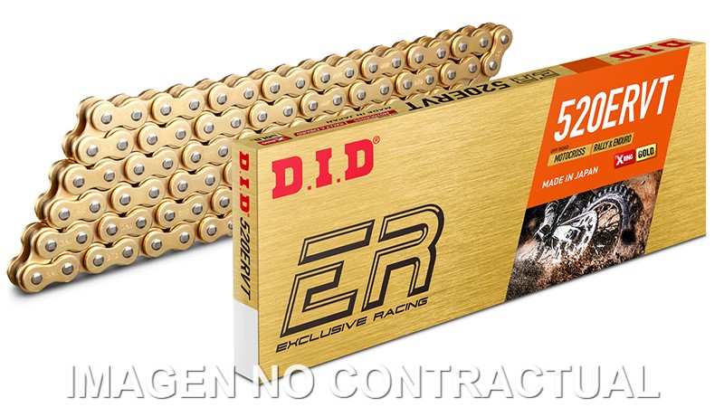 Cadena DID 520 ERVT (G&G) X 120 R