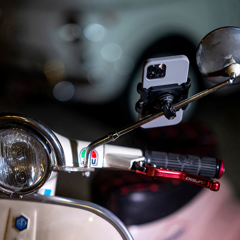 SP KIT SOPORTE PARA ESPEJO RETROVISOR SCOOTER + ANCLAJE UNIVERSAL SPC+ - Imagen 4