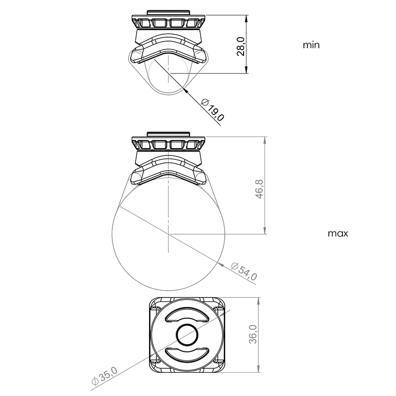 SP Soporte Universal Mount SPC+ - Imagen 3