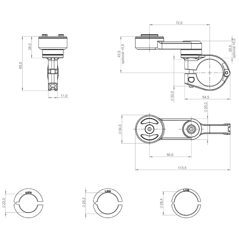 SP SOPORTE MOTO MOUNT LT - Imagen 3