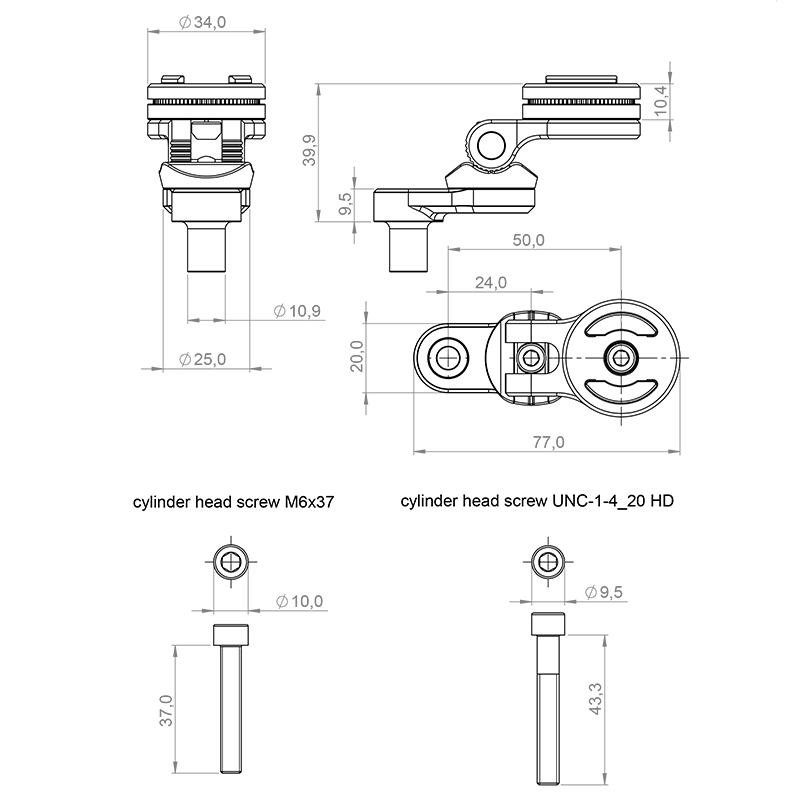 SP SOPORTE EMBRAGUE MOUNT PRO - Imagen 2