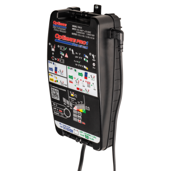CARGADOR DE BATERÍAS OPTIMATE PRO 1 DUO TM-650EU - Imagen 4