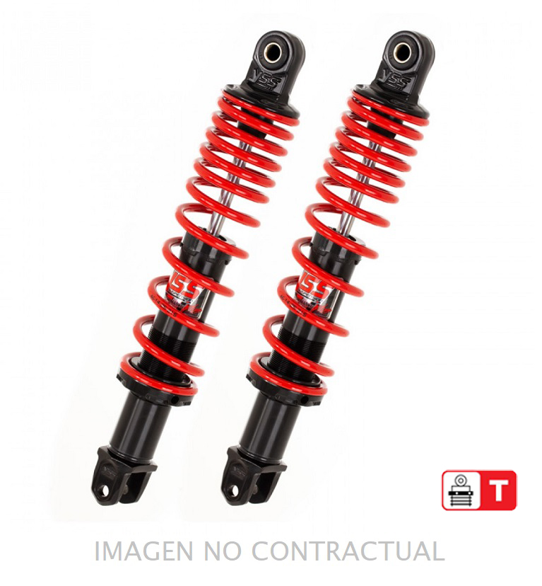 Juego Amortiguadores Traseros YSS Gas DTG Yamaha N-Max 125