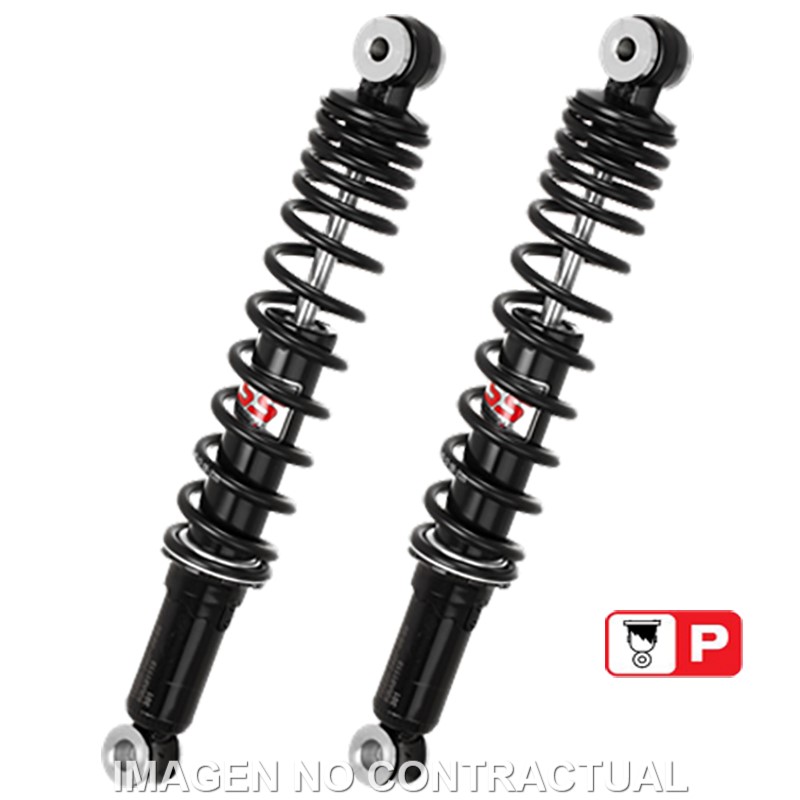 Juego Amortiguadores Traseros YSS Gas DTG PIAGGIO BEVERLY 125/200