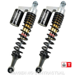 Juego Amortiguadores Traseros YSS Gas Eco Line c/Botella superior Piaggio Medley