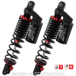 Juego Amortiguadores Traseros YSS Gas Top Line c/Botella superior Yamaha X-Max 300