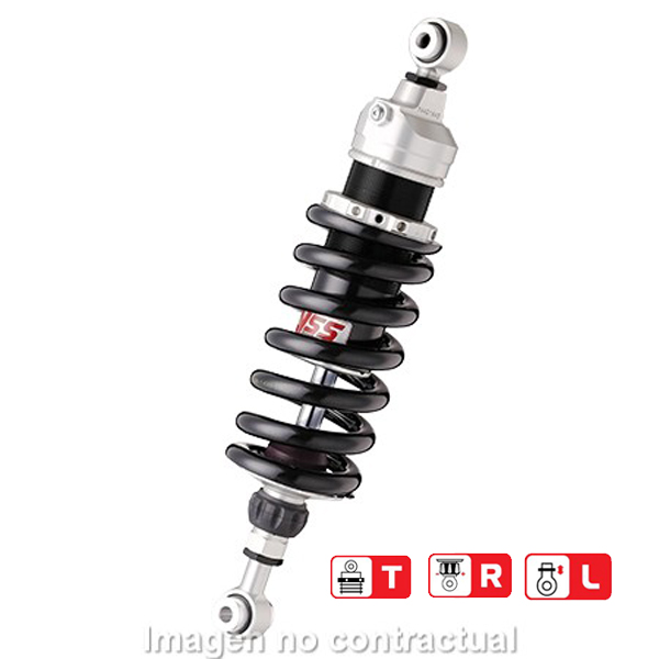 Amortiguador Trasero YSS Gas Top Line BMW R 1200 S