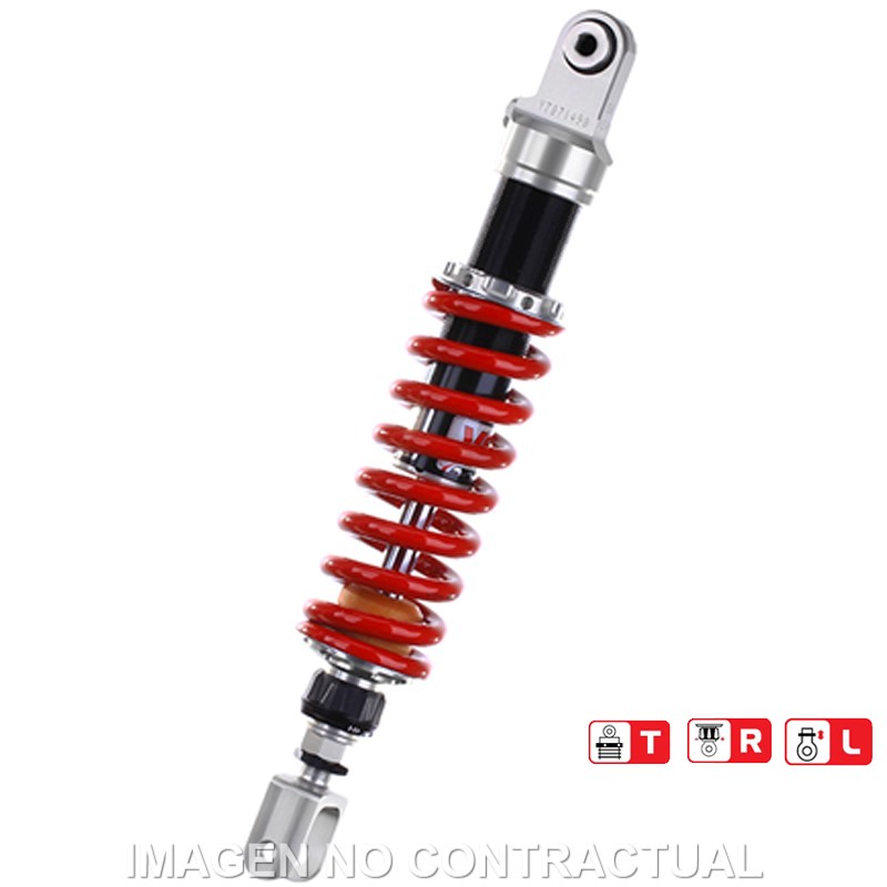 Amortiguador Trasero YSS Gas Top Line Honda XR 250 R