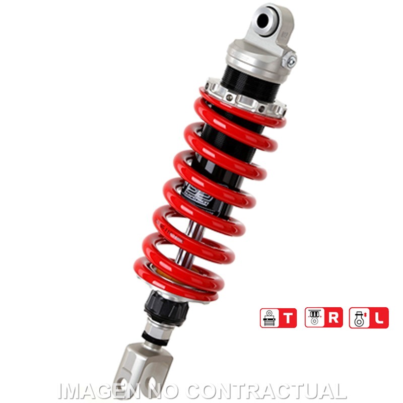 Amortiguador Trasero YSS Gas Top Line Kawasaki ZZR1200