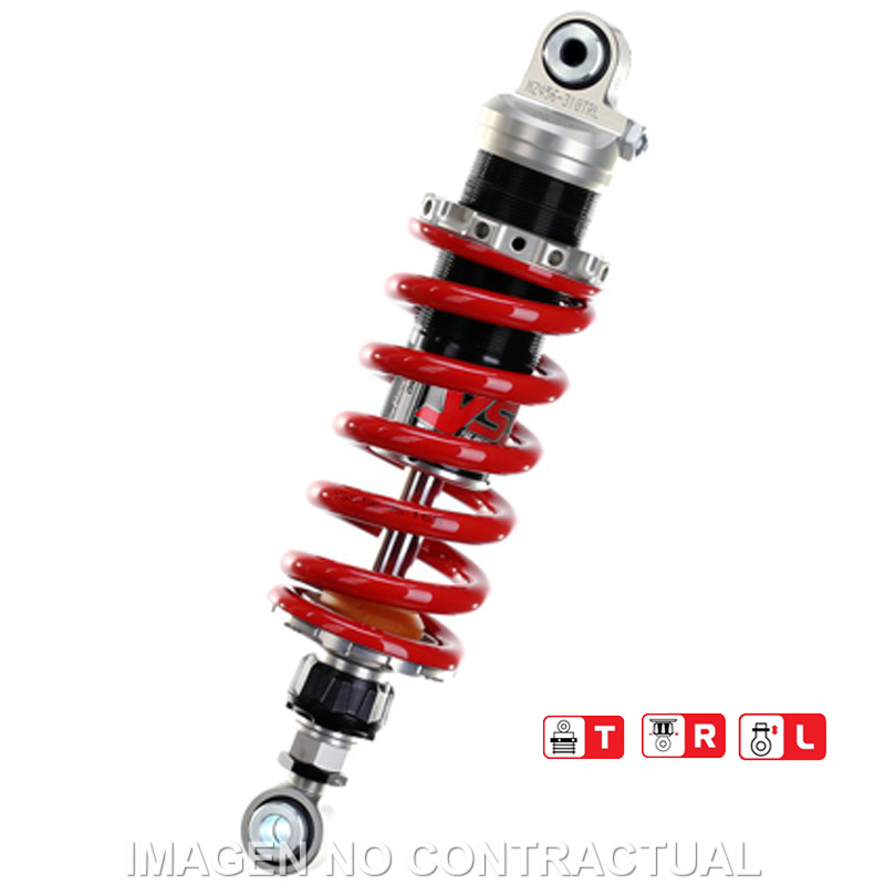 Amortiguador Trasero YSS Gas Top Line Yamaha R-6