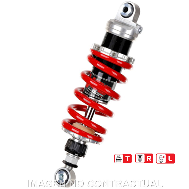 Amortiguador Trasero YSS Gas Top Line Yamaha R 6