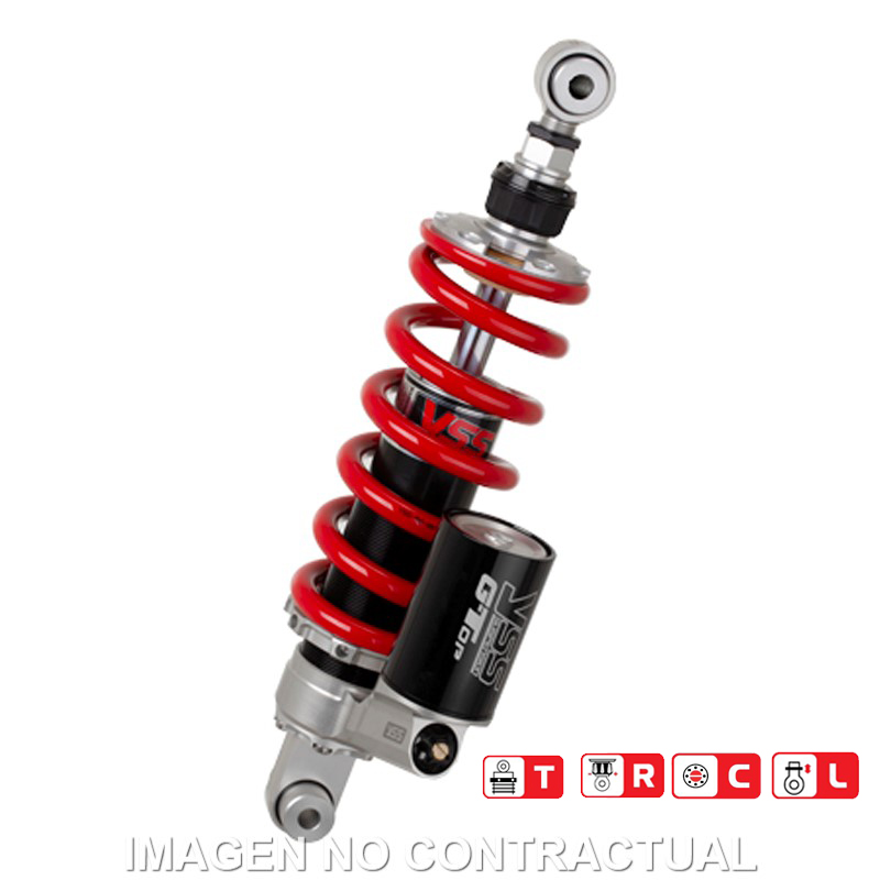 Amortiguador Trasero YSS Gas Top Line c/Botella inferior Kawasaki Z 900
