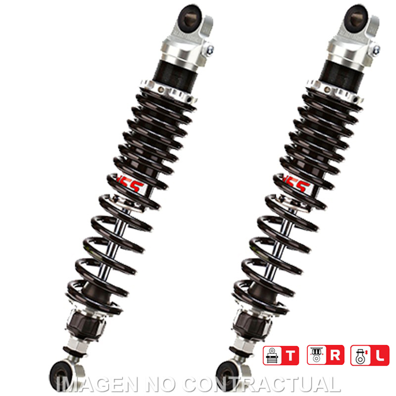 Juego Amortiguadores Traseros YSS Gas Top Line Kawasaki ZRX 1100