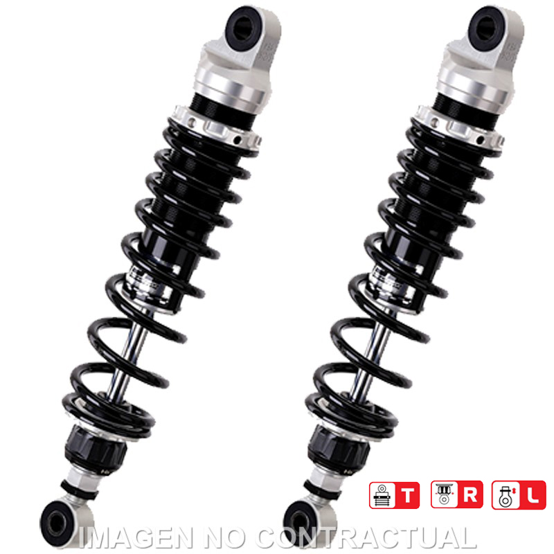 Juego Amortiguadores Traseros YSS Gas Top Line Yamaha XJR 400