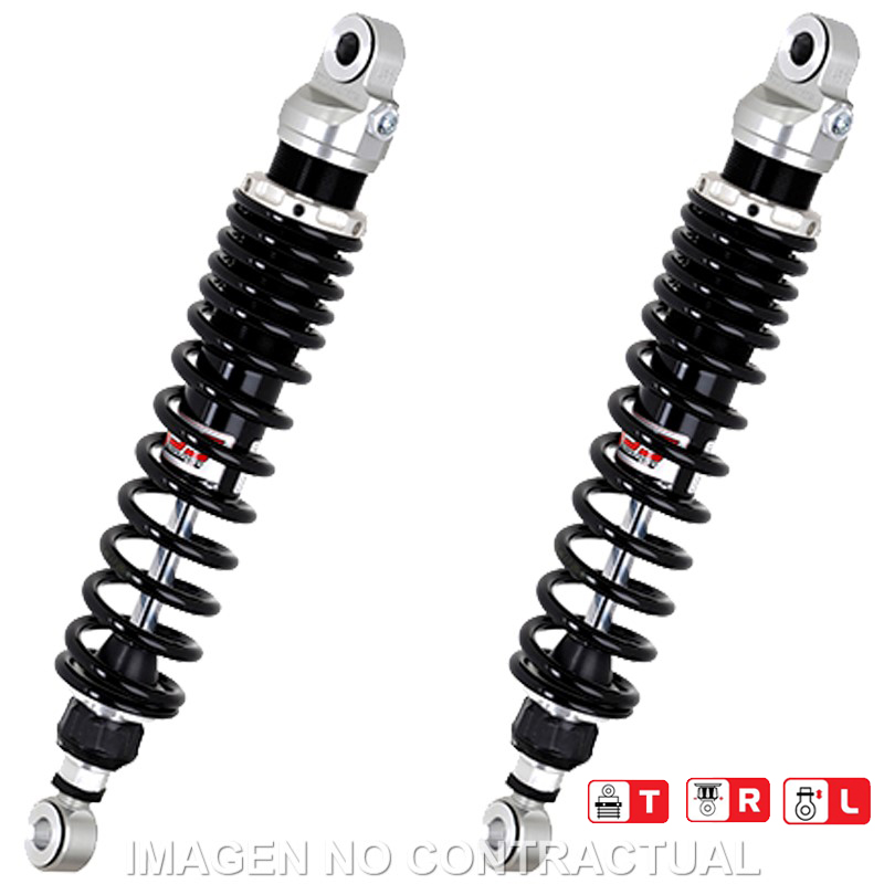 Juego Amortiguadores Traseros YSS Gas Top Line Triumph Thruxton 900