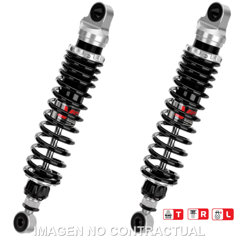 Juego Amortiguadores Traseros YSS Gas Top Line Honda NIghthawk