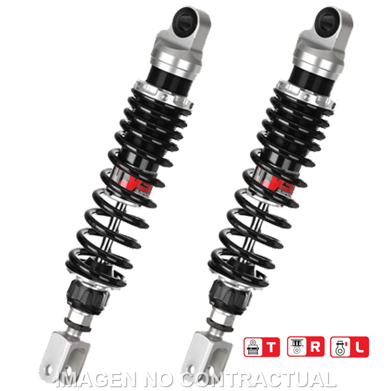 Juego Amortiguadores Traseros YSS Gas Top Line Honda GL 1200