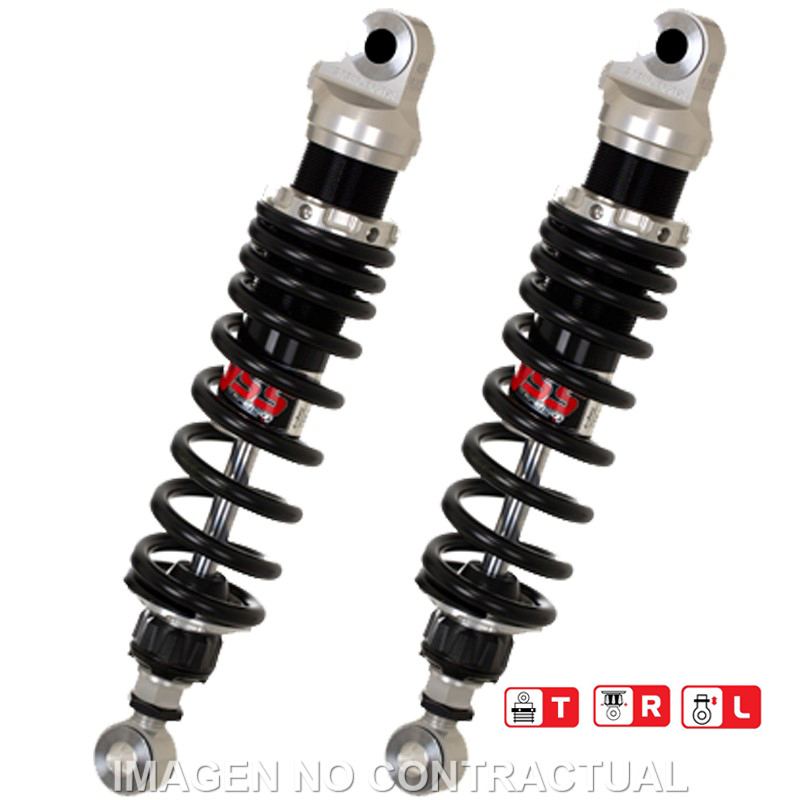 Juego Amortiguadores Traseros YSS Gas Top Line Honda GL1200