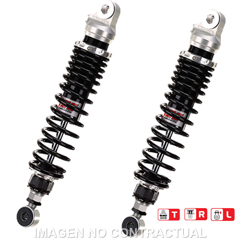 Juego Amortiguadores Traseros YSS Gas Top Line Kawasaki GT 750