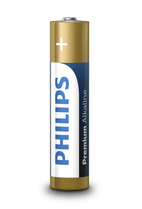 PILA PHILIPS PREMIUM ALKALINE AAA (CAJA 12 BLISTERS DE 4 PILAS) - Imagen 2