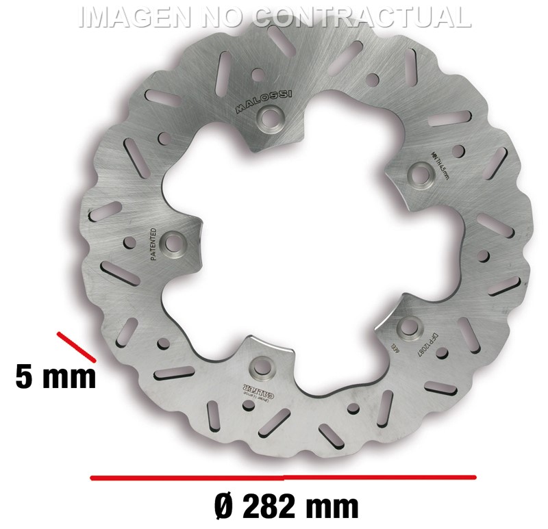 Disco Freno Malossi Whoop Disc Yamaha T-Max 530
