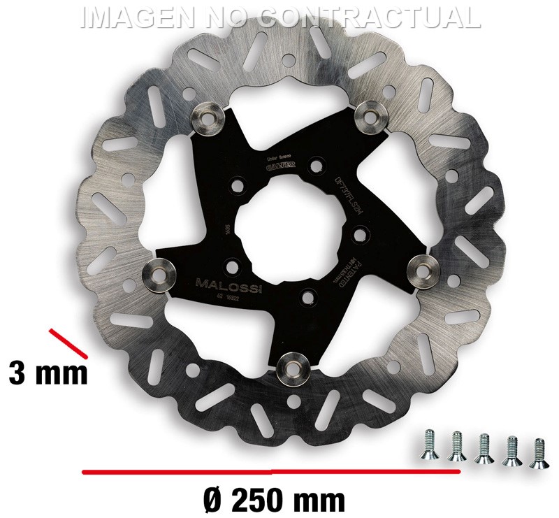 Disco Freno Malossi Whoop Disc Gilera Runner 125 FS32