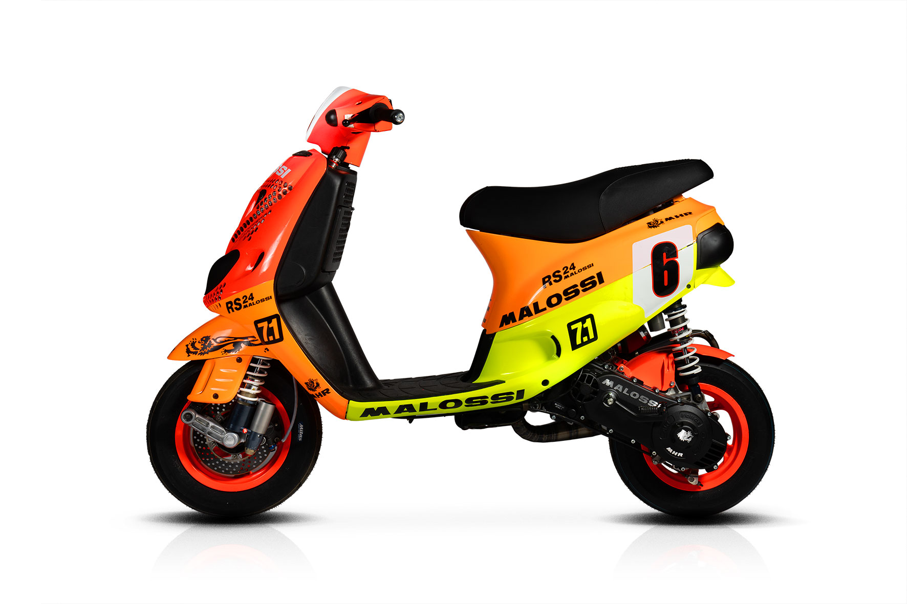 CUBRECARTER MALOSSI AIR FORCE C ONE RC ONE PIAGGIO - Imagen 3