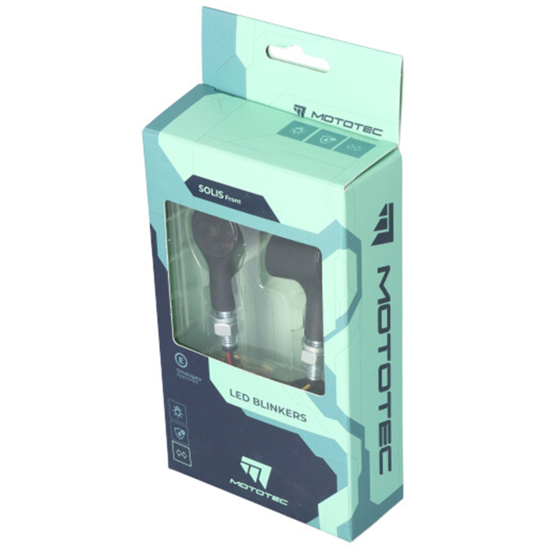 INTERMITENTES LED MOTOTEC SOLIS FRONTAL - Imagen 2