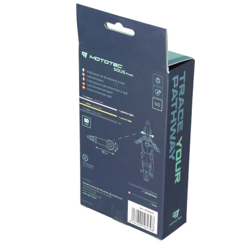 INTERMITENTES LED MOTOTEC SOLIS FRONTAL - Imagen 3