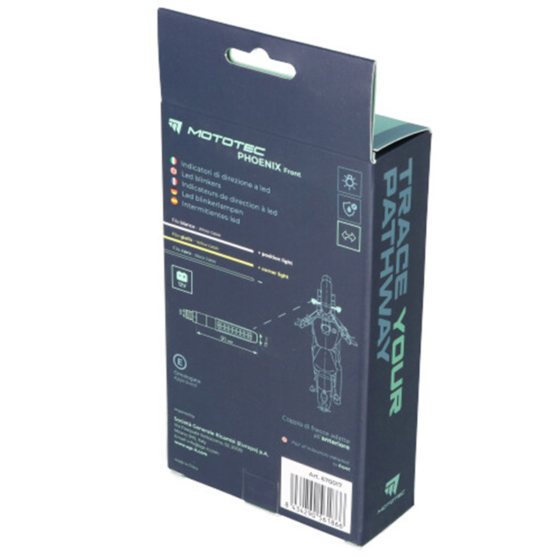 INTERMITENTES LED MOTOTEC PHOENIX FRONTAL - Imagen 3