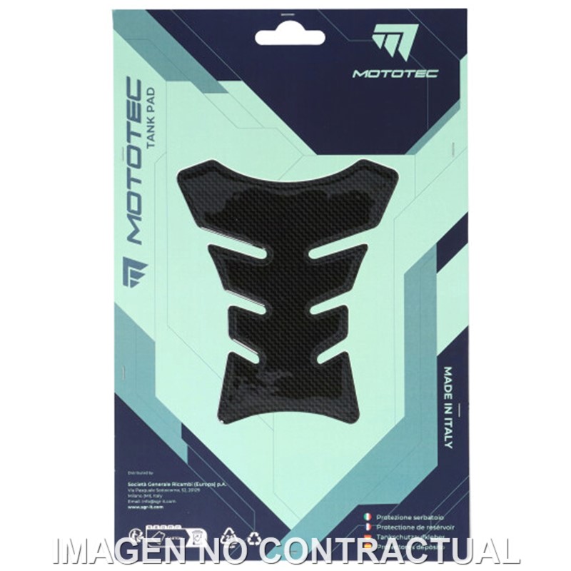 PROTECCION DEPOSITO MOTOTEC T1 COLOR CARBONO