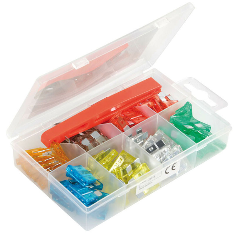 JUEGO DE 80 FUSIBLES LAMINARES SURTIDOS LAMPA 12/32V - Imagen 6