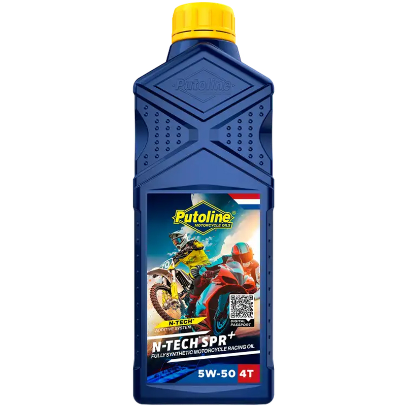 BOTELLA aceite motor PUTOLINE N-TECH SPR+ 5W-50 1L