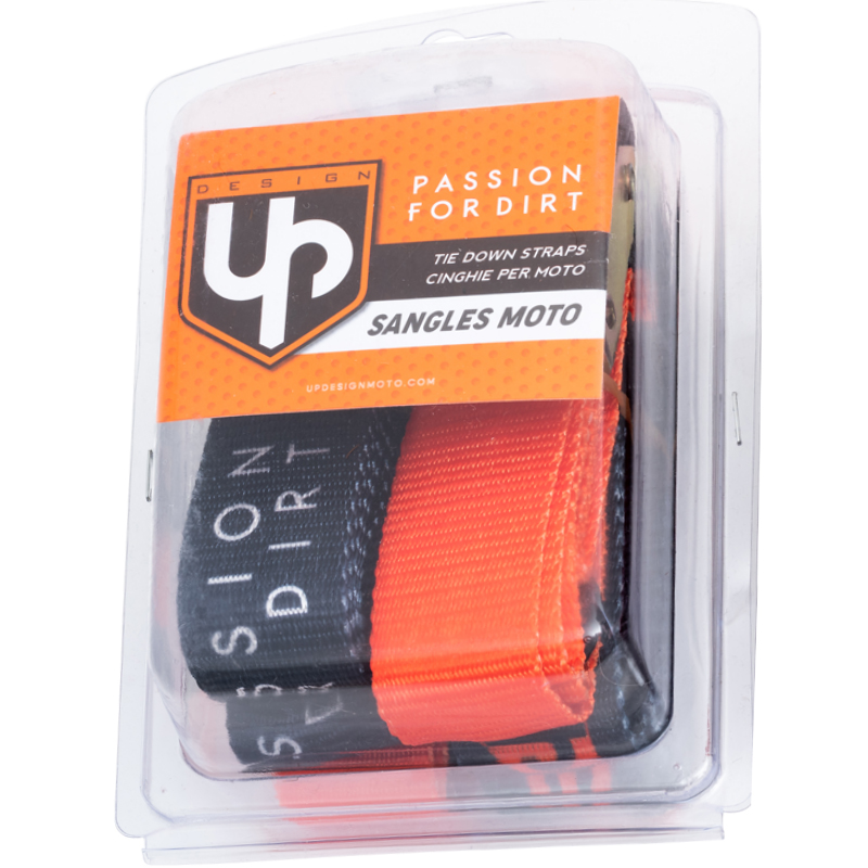 Correa de transporte Up design negra-naranja - Imagen 2
