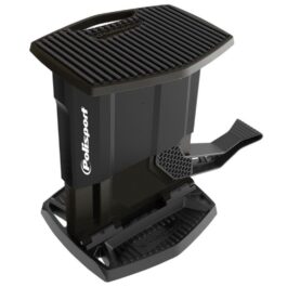 CABALLETE ELEVADOR PLEGABLE POLISPORT NEGRO