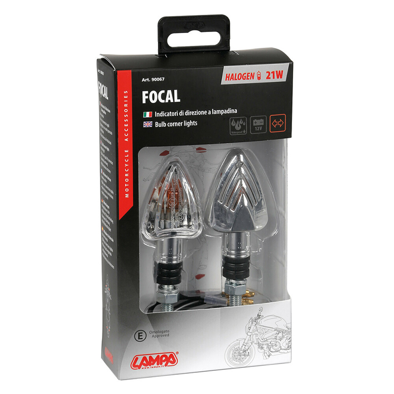 INTERMITENTES LAMPA FOCAL 21W CROMO - Imagen 2
