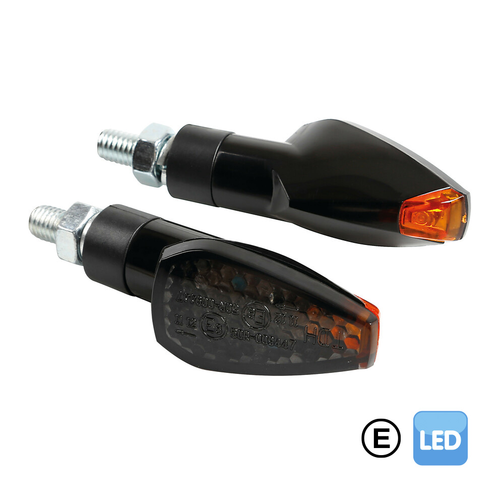 INTERMITENTES CON LED LAMPA TUAREG 12V NEGRO