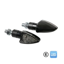 INTERMITENTES CON LED LAMPA ARROW-2 12V LED NEGRO