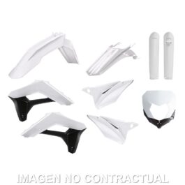 Kit completo de plásticos Polisport para Sherco SE-R/SEF-R(17/23) color blanco (enduro)