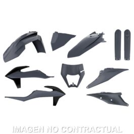 Kit completo de plásticos Polisport para KTM EXC/EXC-F(20/23) color gris (enduro)