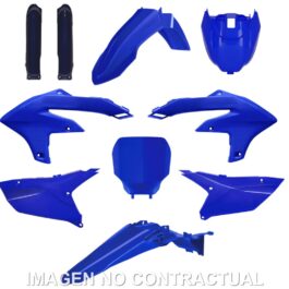 Kit completo de plásticos Polisport para Yamaha YZ450F(23/24) YZ250f(23) OEM color azul (MX)