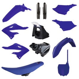 Kit completo de plásticos Polisport de restyling para Yamaha YZ125/250(02/21) 22′ style OEM color Azul (MX)