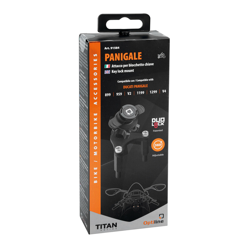 TITAN PANIGALE SOPORTE OPTILINE CON FIJACIÓN PARA EL BLQUEO LLAVE - Imagen 5