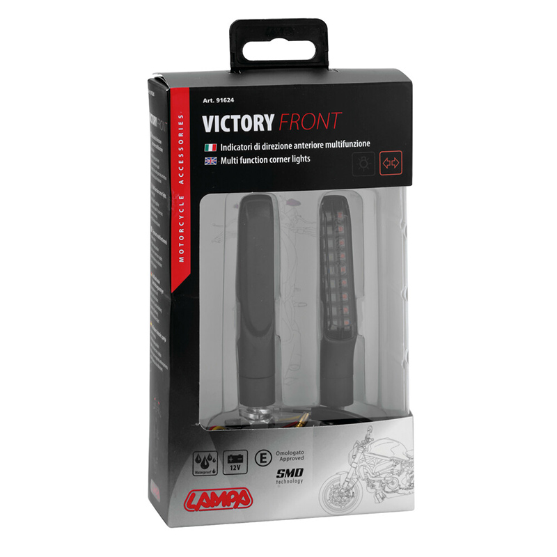 INTERMITENTES DE LED Y LUZ DE POSICIÓN DELANTERA LAMPA VICTORY 12V - Imagen 2