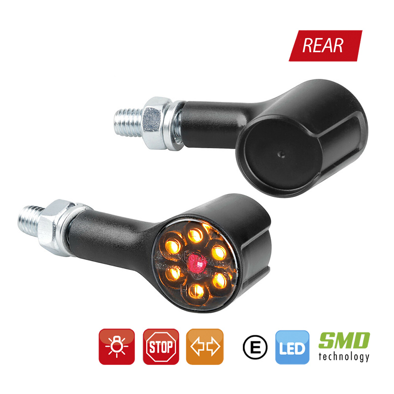 INTERMITENTES DE LED Y LUZ DE POSICIÓN/FRENO TRASERAS LAMPA MAGNIFIER 12V
