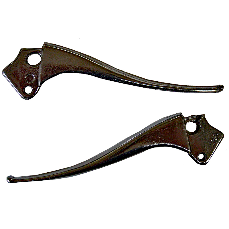 Juego manetas cromadas Vespa 90