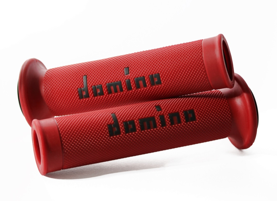 Puños Domino On Road rojo y negro - Imagen 2